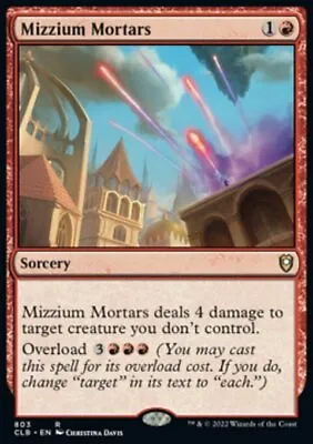 MTG Mizzium Mortars (803/1023) Commander Legends Battle For Baldur's Gate NM • $0.99