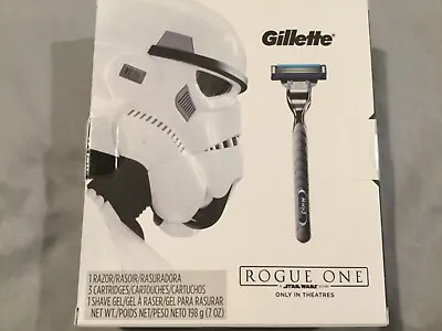 Brand New Gillette Mach 3 Turbo Star Wars Rogue One Set Razor Blades 2016 • $42.71