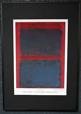 Mark Rothko Framed & Signed Poster Ltd. Edition Print From Original Oil Painting • £250