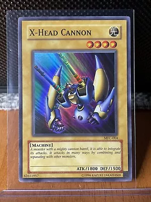 Yugioh TCG X-Head Cannon MFC-004 Super Rare Unlimited - NM • $4.99