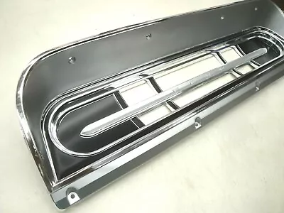 67 68 69 70 71 72 Ford Truck F100 F250 Chrome W/ Silver & Black Dash Bezel New * • $136.99