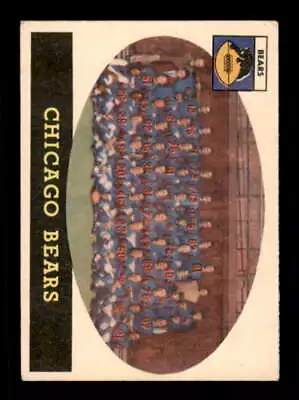 1958 Topps #29 Bears Team VG/VGEX Bears 563398 • $6.30