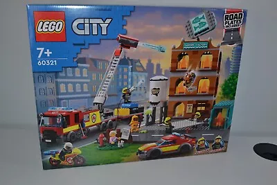 $83.58 • Buy Brand New Lego 60321 City Fire Brigade Brand New