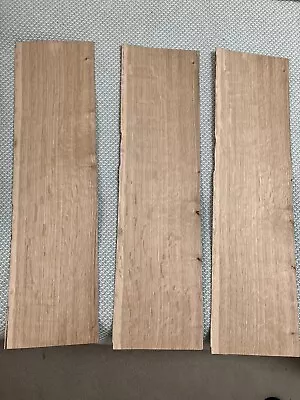 White Oak Veneer 1/16” THICK.  3 Sheets (29” X 7.5” Each) • $16.99