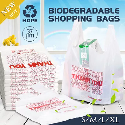 Reusable Recyclable Singlet Shopping Bags Heavy Duty Grocery Carry Checkout Bags • $109.90