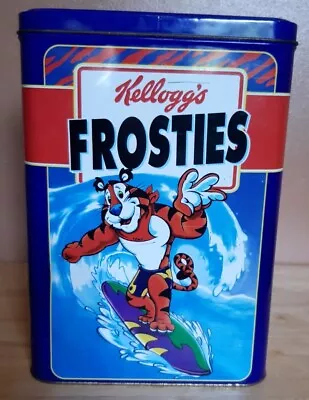 Vintage Kelloggs Frosties 1999 Metal Tin Container  • £22.50