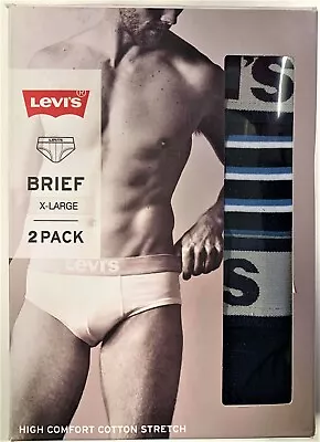 £13.98 • Buy Levi's Men's Briefs Underwear Everyday Wear Cotton Comfort Stretch Sports 2 Pack