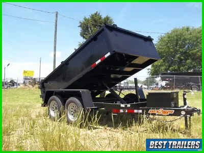 $6495 • Buy 2022 Down To Earth New 6 X 10 Economy Dump Trailer 7k Powerup Down 2ft Sides