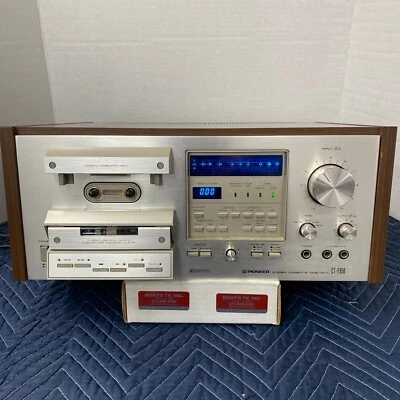 £1364.60 • Buy Pioneer Ct-f950 3-head, 2-motor Stereo Cassette Deck - Serviced - Cleaned-tested