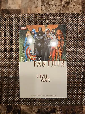 Civil War Black Panther A Marvel Comics Event Graphic Novel Comic Book  • $12.99