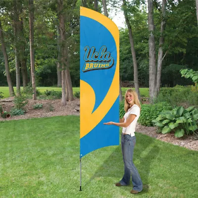 Ucla Bruins 8.5 Foot Tall Team Flag 11.5' Pole Sign Banner University Premium  • $69.99