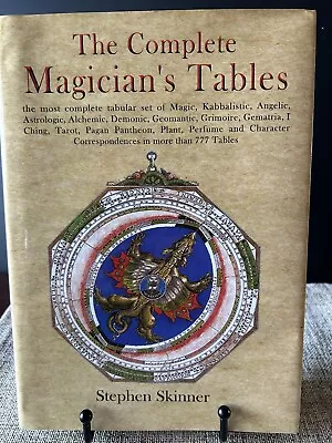 The Complete Magician's Tables By Stephen Skinner (2006 Hardcover)1st Prt 2nd E • $43.70