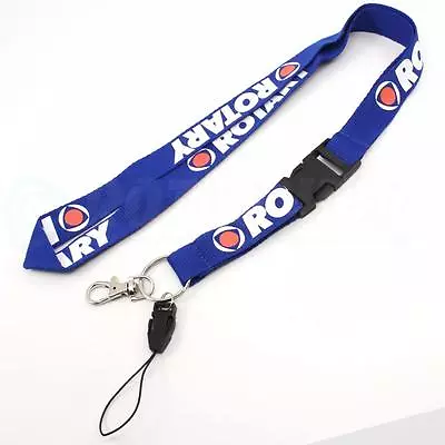 Rotary Lanyard - Blue / White - Mazda Rx7 Rx8 Wankel Engine12a 13b 20b Fb Fc Fd • $9.95