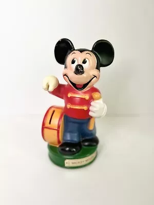 Vintage Walt Disney Mickey Mouse Marching Band Coin Bank 8.5” Tall • $8.50