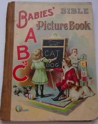 Vintage Babies’ Bible Picture Book By Angel Mother 1800’s • $9.99