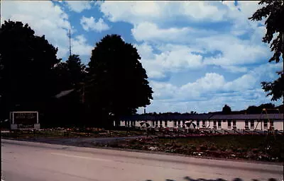 Costello's Motor Court Kingston New York Umbrellas ~ 1950-60s Vintage Postcard • $1.99