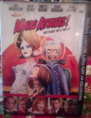 Mars Attacks DVD NEW Still Wrapped!  • $8