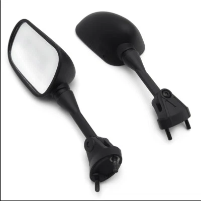 $19.69 • Buy Black Side Racing Mirrors For Kawasaki Ninja 2005-2008 ZX-6R 636 ZX6RR