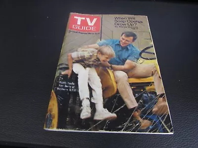 Vintage - Tv Guide March 15th 1969 - Buddy Foster - Mayberry Rfd - Cover - N Cal • $12.99