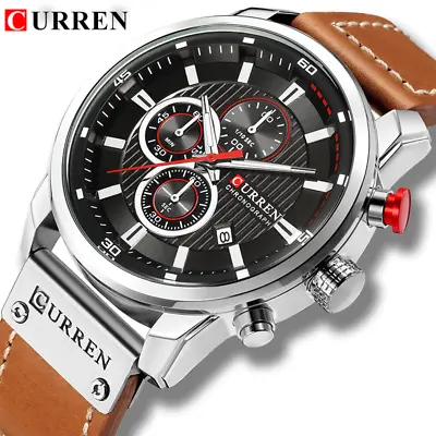 Watches Men Luxury Brand  Chronograph Men Sport Watches High Quality  • $34.20