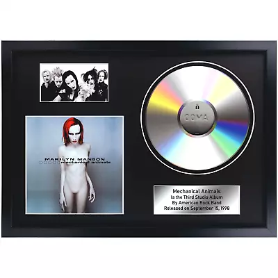 Marilyn Manson – Mechanical Animals / Memorabilia / Souvenir In Black Frame • $25