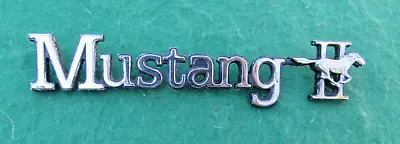 1974 1978 Ford MUSTANG II Metal Emblem W Pins • $23.99