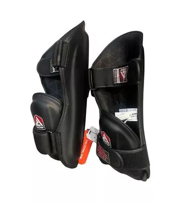 Shin Guard RDX Instep Guard MMA Boxing Muay Thai Protection Training Size Large • $33.99