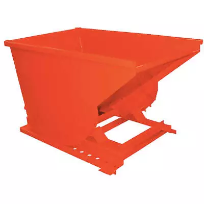 GRAINGER APPROVED 10077 ORANGE Self Dumping HopperMedium DutyOrange • $1378.10