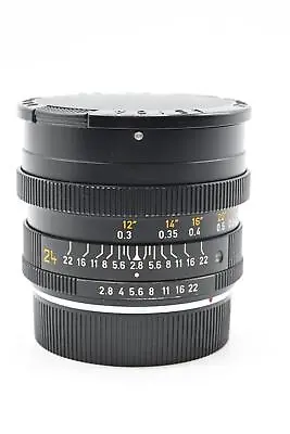 Leica 24mm F2.8 Elmarit-R 3-Cam Lens Late #517 • $848.19