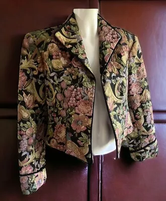 Noblesse Oblige Leslie Harris Tapestry Renaissance Cosplay Costume Jacket Sz 14 • $125