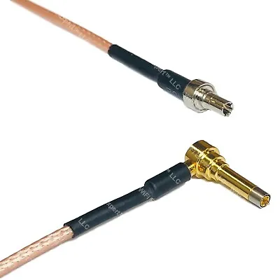 RG316 CRC9 Male To MS156 Male Angle Long RF Cable Rapid-SHIP LOT • $9.24