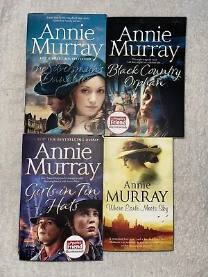 Annie Murray Book Bundle X 4 Free P&P More Listed (SU36) • £11.99