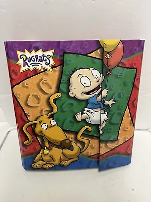 Vintage 2000 Y2K Nickelodeon’s Rugrats 3-ring Binder • $16.14