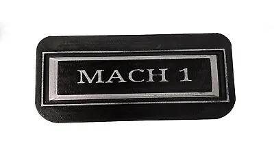 $89.95 • Buy NEW! 1969 1970 1971 1972 1973 Mustang Mach 1 Console Clock Delete Plate