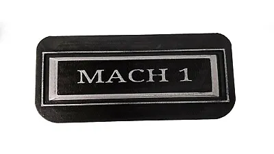 NEW! 1969 1970 1971 1972 1973 Mustang Mach 1 Console Clock Delete Plate • $89.95