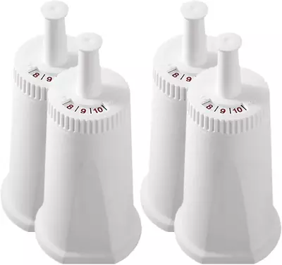 4 Pack Replacement Water Filter Compatible With Breville Sage Claro Swiss For Or • $43.77