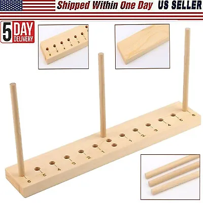 Durable Wooden DIY Bow Maker Tool For Ribbon Party Decorations & Various Crafts • $15.50