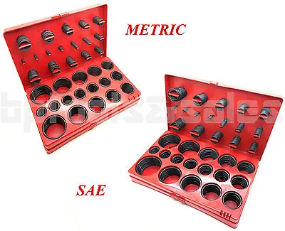 826 Pc. O-Ring Assortment Set Plumbing METRIC & SAE Seal Rubber Gasket Tool Kit • $25.99