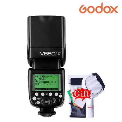 $179 • Buy Godox V860II-F TTL 2.4G HSS Camera Flash Speedlite For Fujifilm X-pro2 X-T20 T2