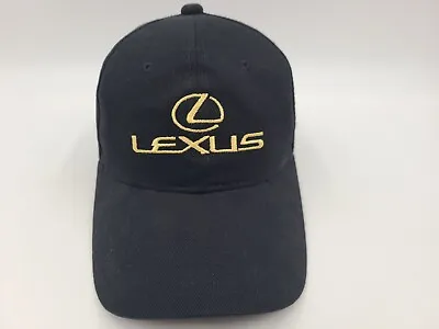 Lexus Strapback Adjustable Hat Cap Motors Racing Car Dad Men Women Black Gold • $17.99