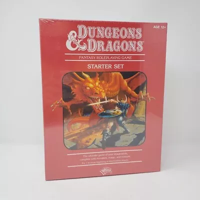 $162.28 • Buy Dungeons & Dragons RPG Board Game Starter Set Wizards Of The Coast Red Box New 