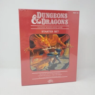 $162.28 • Buy Dungeons & Dragons RPG Board Game Starter Set Wizards Of The Coast Red Box New 