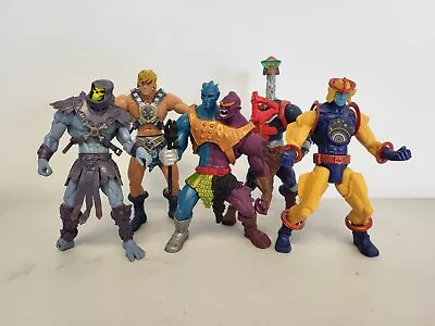 Masters Of The Universe 200x Lot Of 5 He-Man Skeletor Mekaneck Two Bad Sy-Klone • $49.99