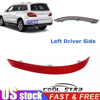 Rear Bumper Left Reflector For Mercedes Benz GL CLASS GL350 GL450 GL550 • $14.39