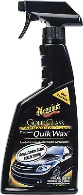 Car Quick Wax Spray Vehicle Black Paint Waxing Coat Detailing Meguiar's 16 Ounce • $24.90