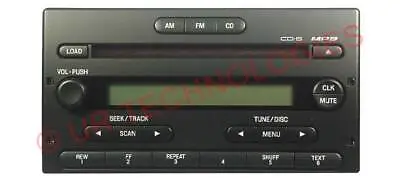 4l5t18c815bh Am/fm Cd-6/mp3 Boomer Audiophile Ford Factory Radio • $175