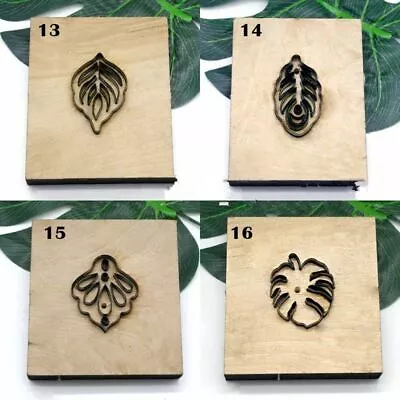 Japan Steel Blade Die Leaf Earrings Cutting Mold Wood Dies Leather Cutter Rule • $22.81