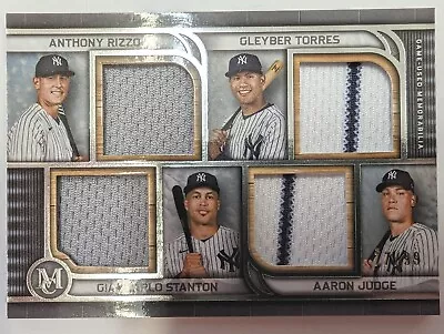 2023 Topps Museum Collection /99 Giancarlo Stanton Anthony Rizzo Aaron Judge • $32.99