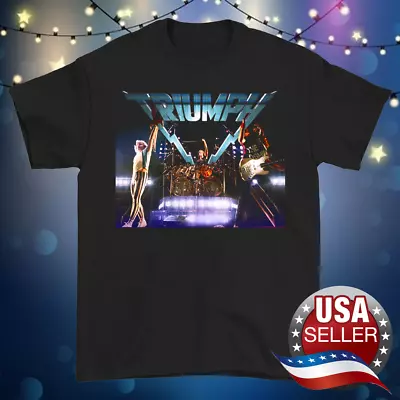 Triumph BAND In Concert T-shirt Short Sleeve All Sizes S-5Xl TA4817 • $22.79