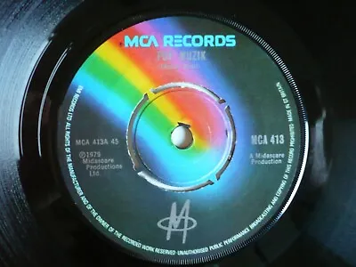 £3.99 • Buy M Pop Muzik 7  Vinyl UK 1979 MCA 1st Press A2/B2 Single Robin Scott EXC Music